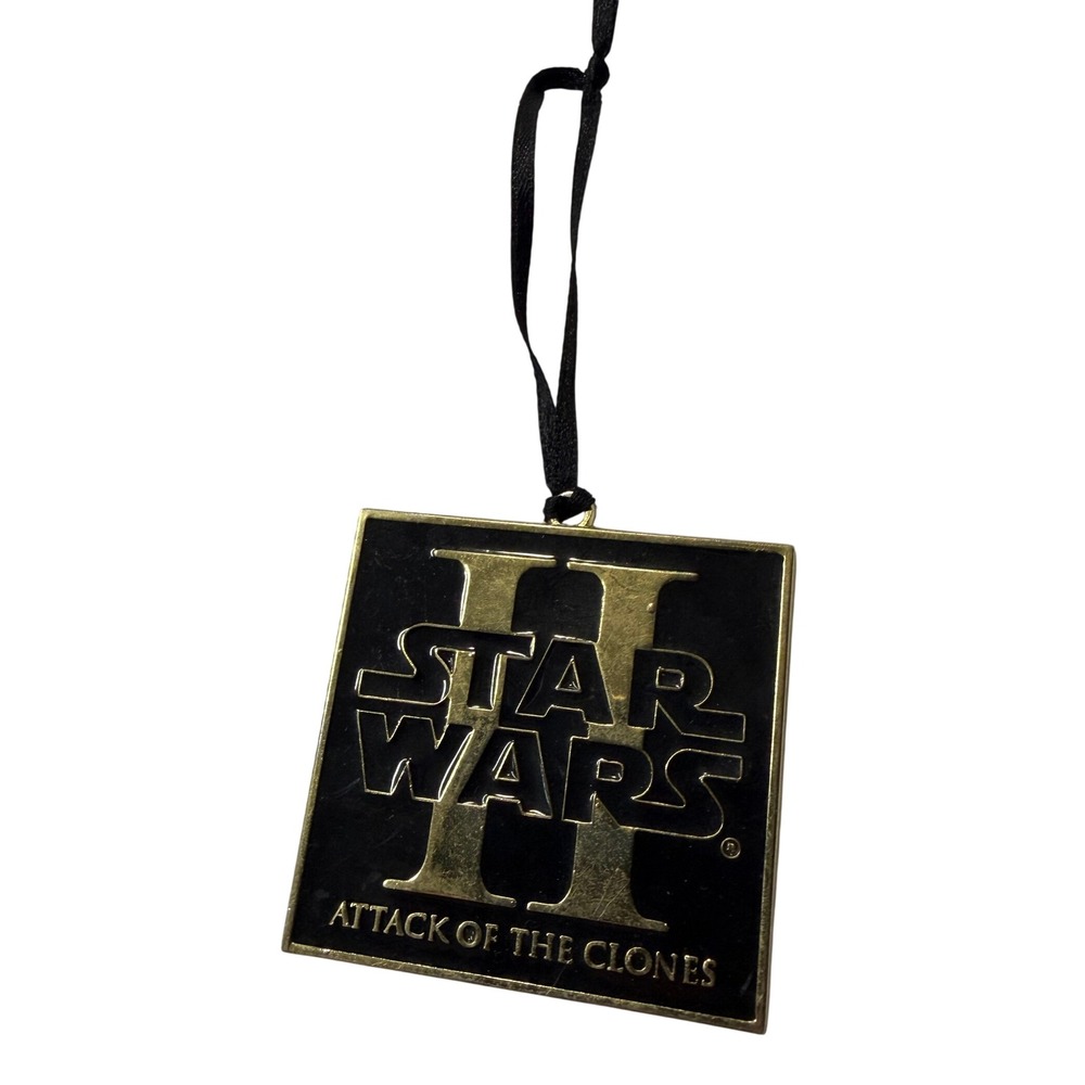 Star Wars Episode II Attack of the Clones 2002 Metal Ornament